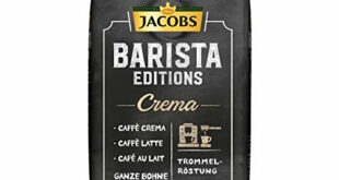 Jacobs Kaffeebohnen Barista Editions Crema, 1kg  