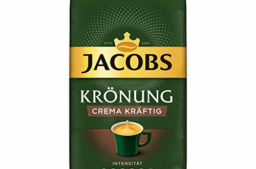 Jacobs Kaffeebohnen Krönung Crema kräftig, 1 kg Bohnenkaffee  